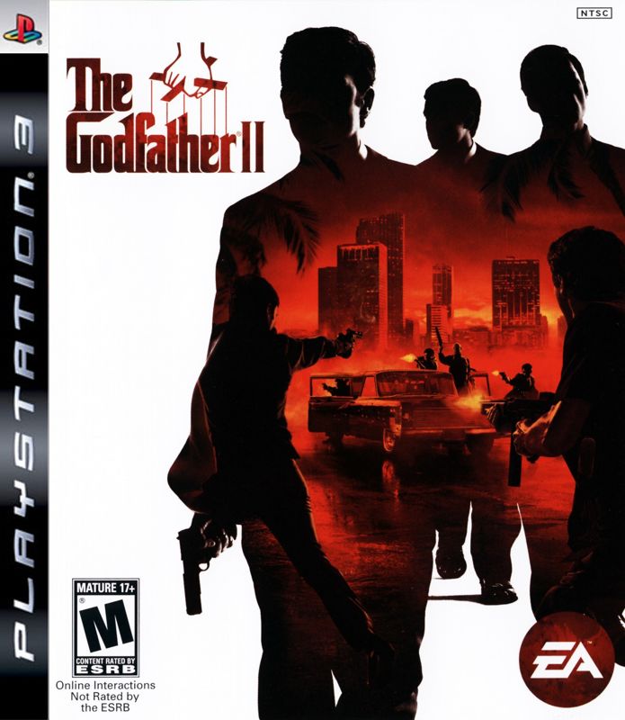 The Godfather II box art for Playstation 3